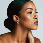 profile view of woman's face